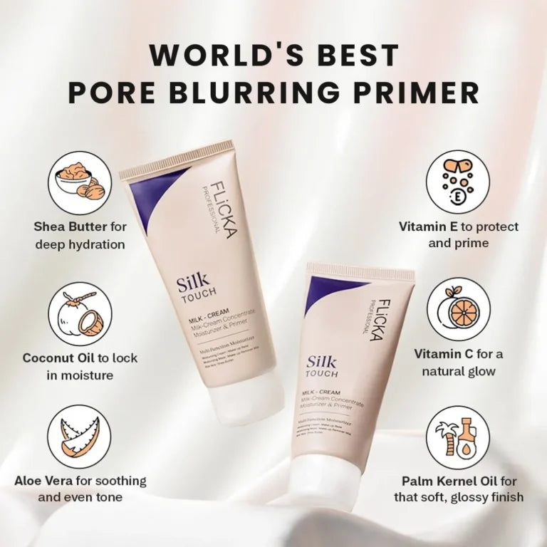 Flicka Silk Touch and Moisturizer