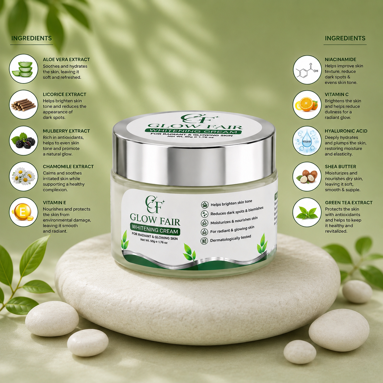Glow Fair Whitening Cream