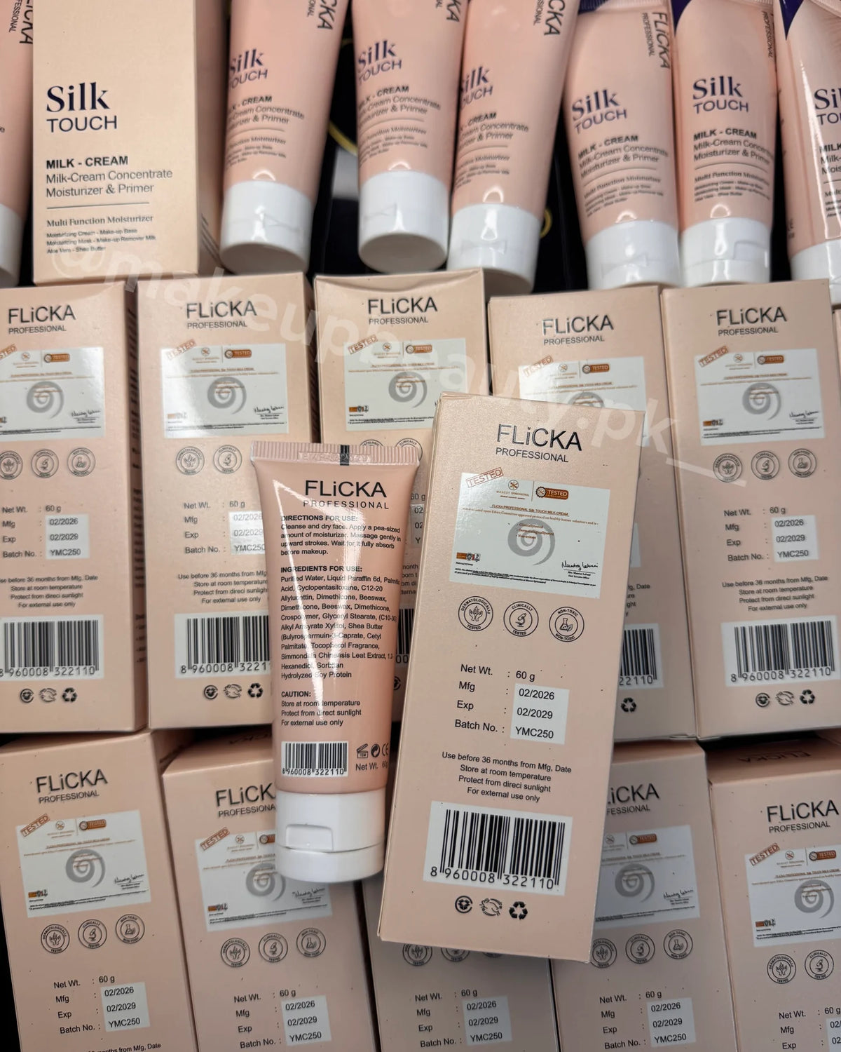 Flicka Silk Touch and Moisturizer