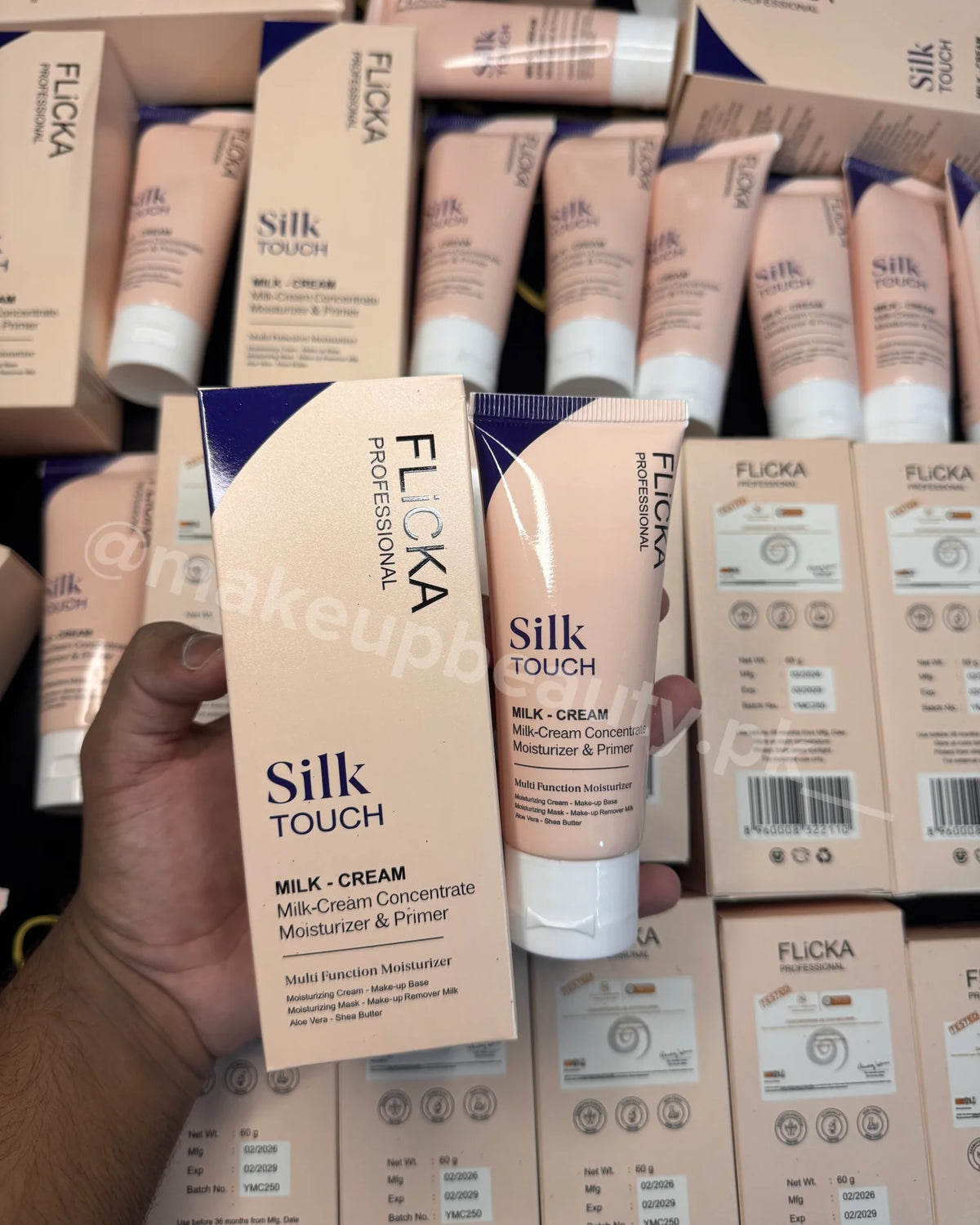 Flicka Silk Touch and Moisturizer